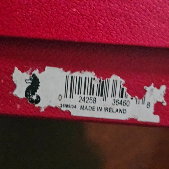 2004 NEW IN BOX CLASSIC WATERFORD LEAD CRYSTAL SEAHORSE CHRISTMAS ORNAMENT - Picture 12 of 12